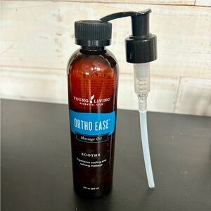 Young Living Ortho Ease Massage Oil with Black and Blue Label